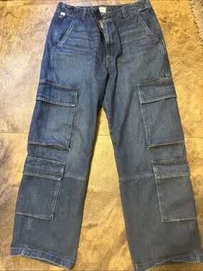 Citizens Of Humanity women’s Indigo Cargo Denim Pants size 30